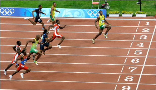 Bolt Sprint Finish